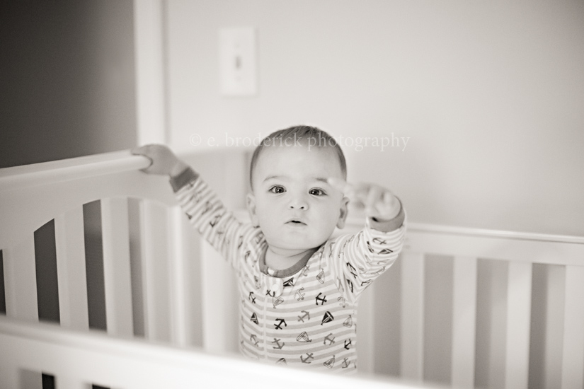 0001_sammy He was still in his crib when I arrived. Babies in pajamas are the cutest!